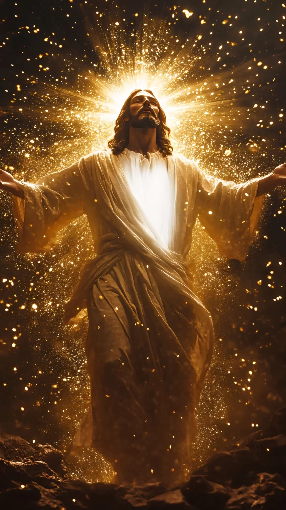 Ascension Golden Light Sky Halo 230