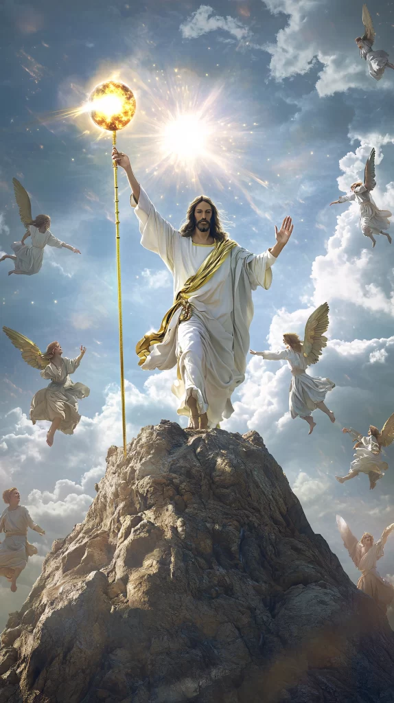 Ascension Golden Light Sky Angels 308