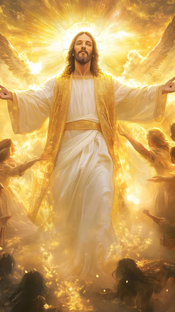 Ascension Golden Light Sky Angels 373