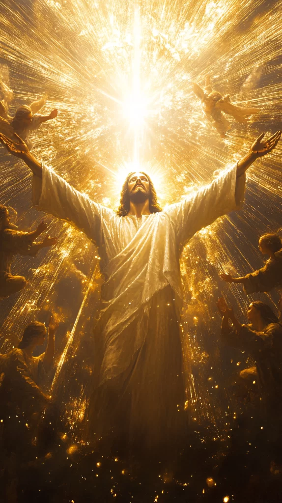 Ascension Golden Light Sky Angels 415