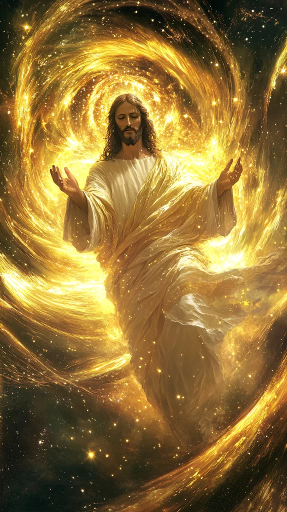 Ascension Golden Light Sky Halo 471