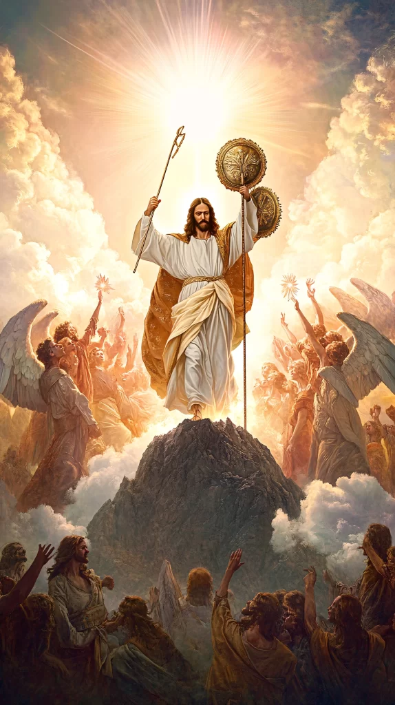 Ascension Golden Light Sky Clouds 477