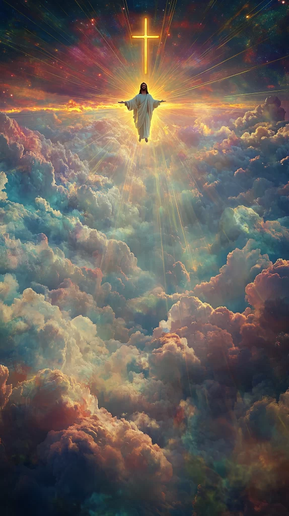 Ascension Golden Light Sky Clouds 588