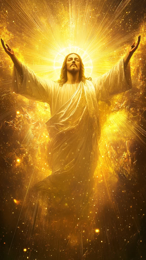 Ascension Golden Light Sky Halo 632