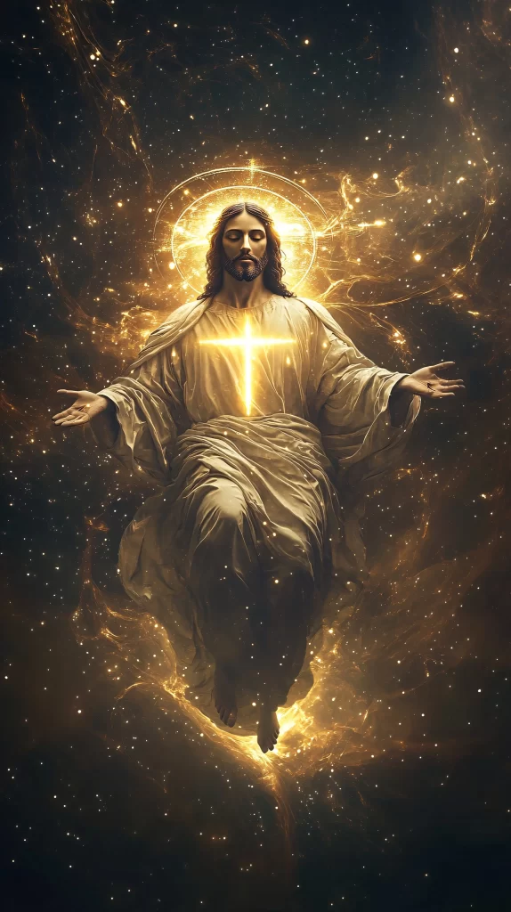 Ascension Golden Light Sky Halo 642