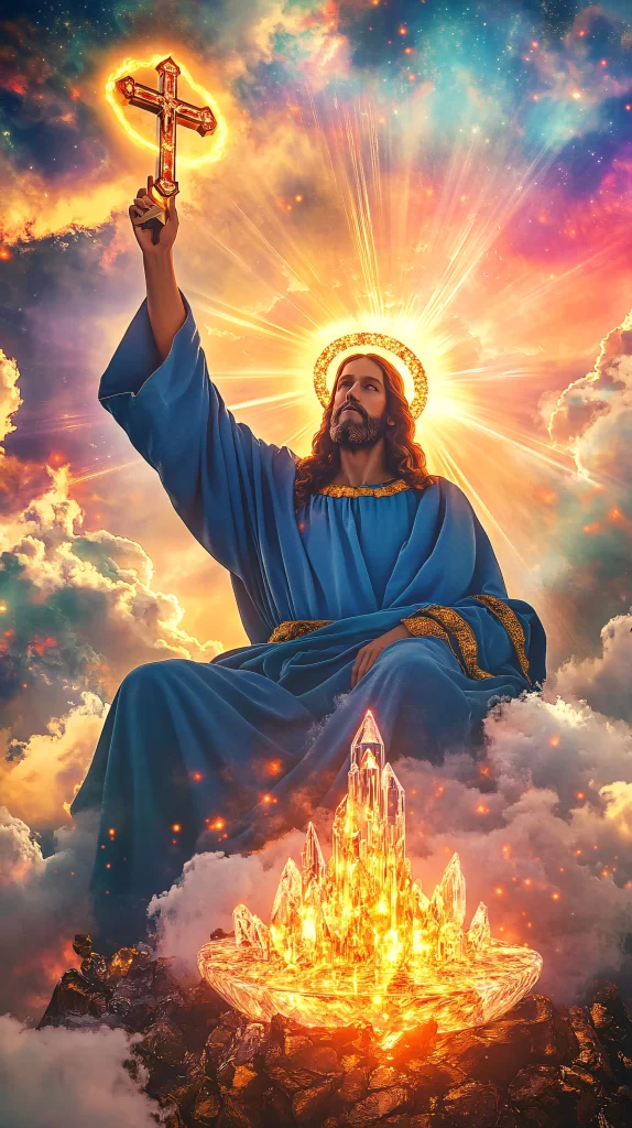 Ascension Golden Light Sky Clouds 735
