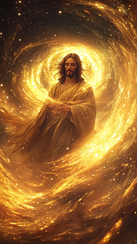 Ascension Golden Light Sky Halo 749