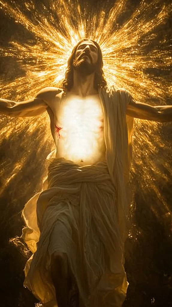Ascension Golden Light Sky 811