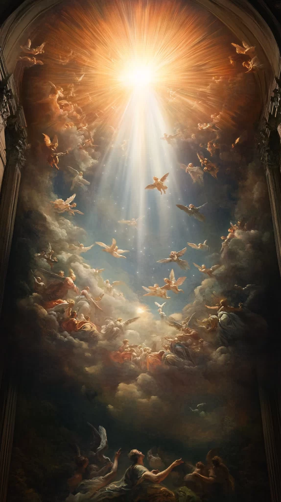 Ascension Golden Light Sky Angels 814