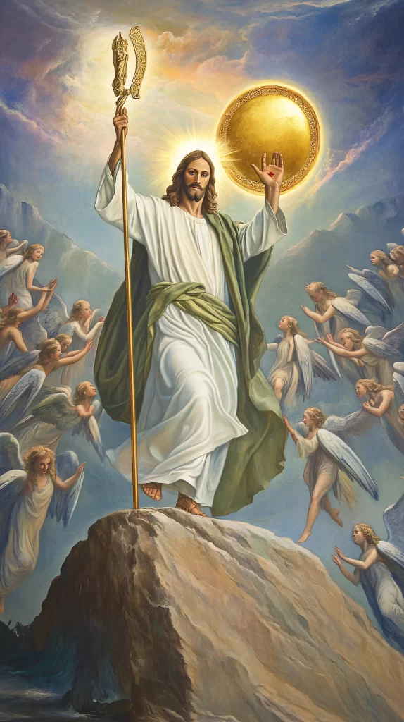Ascension Golden Light Sky Angels 873