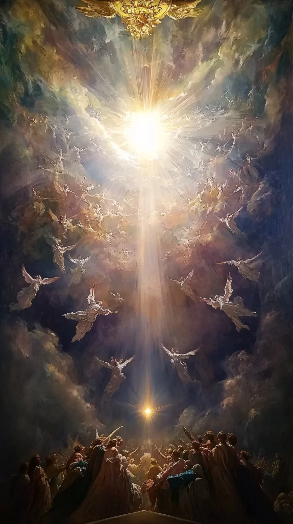 Ascension Golden Light Sky Angels 994