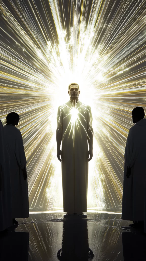 Ascension Radiant Light Crowd