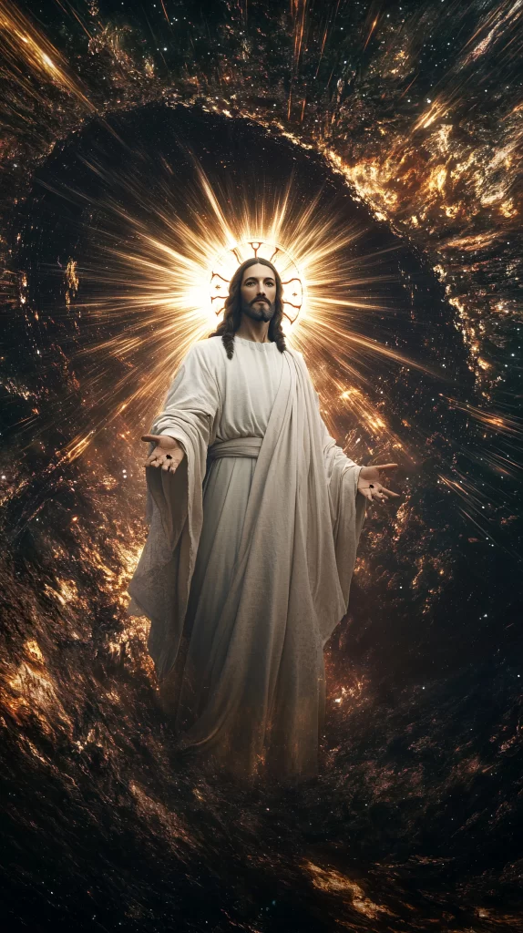 Ascension Radiant Light Cosmic Halo 674