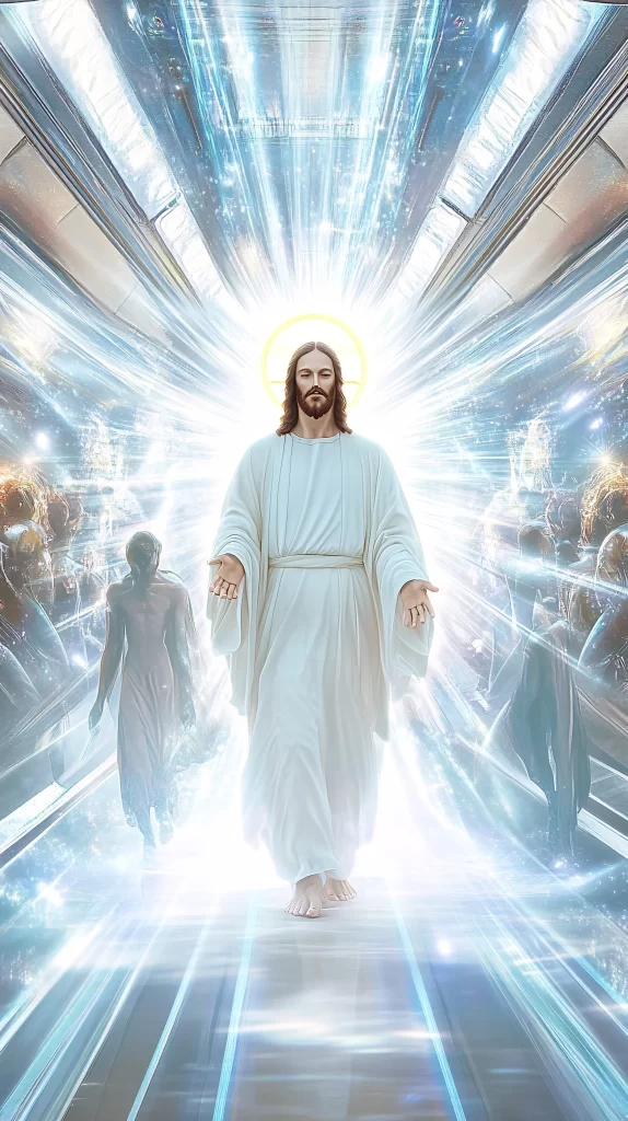 Ascension Radiant Light Crowd Halo