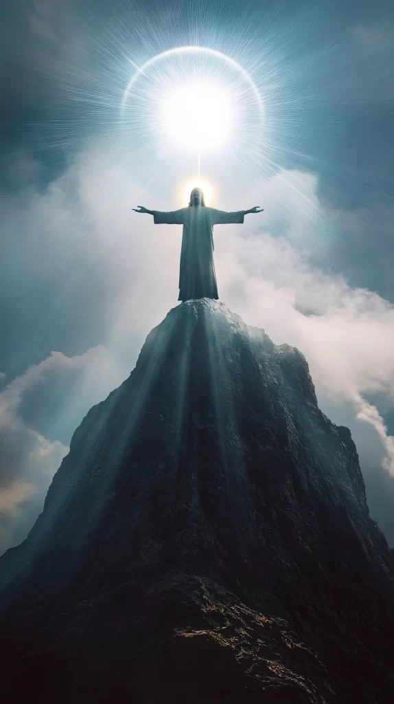 Ascension Radiant Light Sky Mountain 260