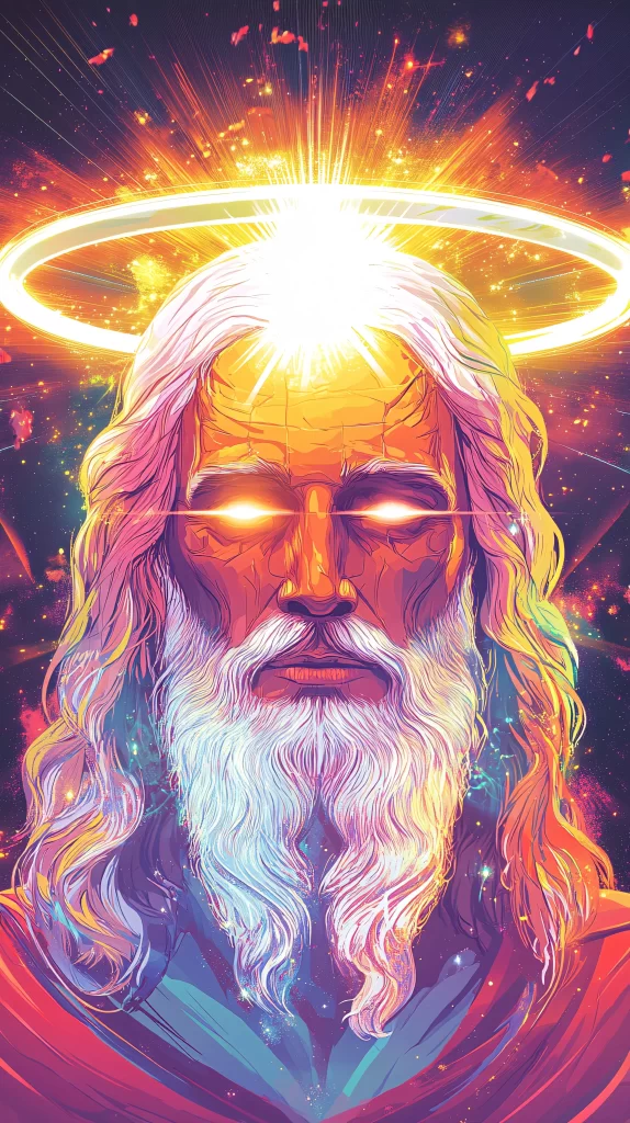 Ascension Radiant Light Sky Halo 764