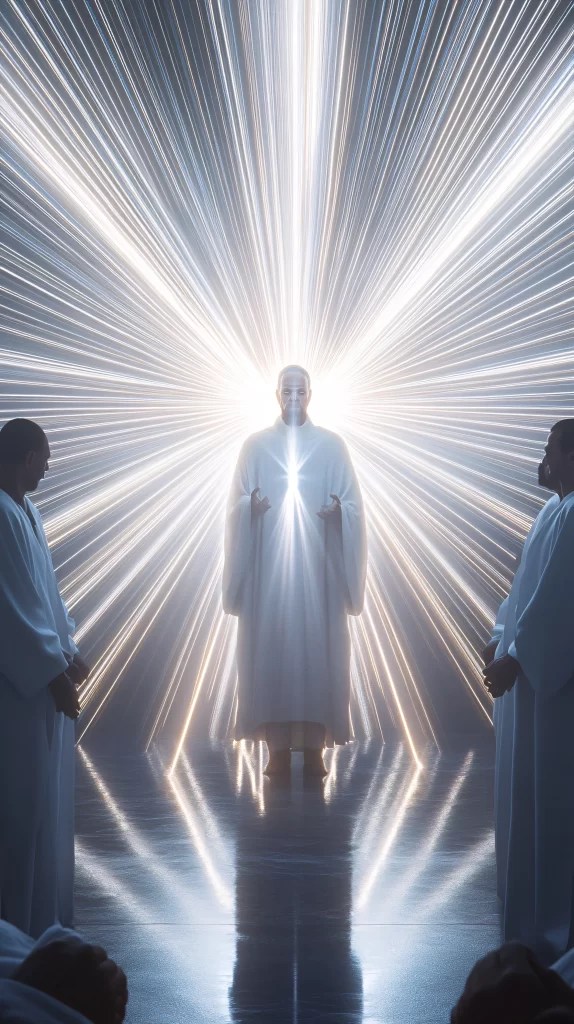 Ascension Radiant Light White Robes