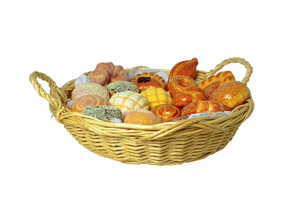 Assorted Pastries Colorful Sweet Baked Basket