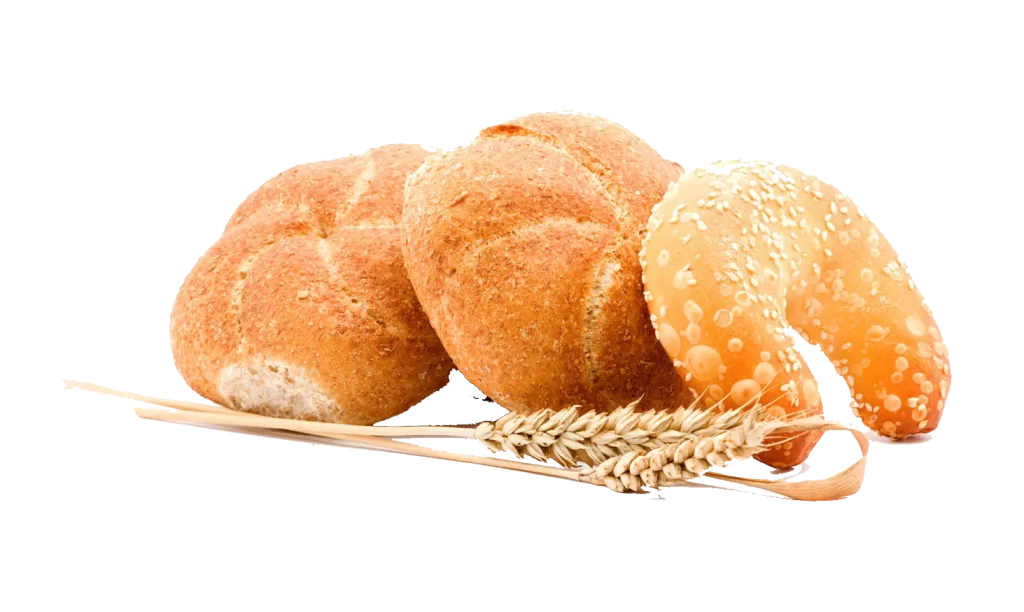 Bagel Sesame Seeds Wheat Stalks Round Baked Goods