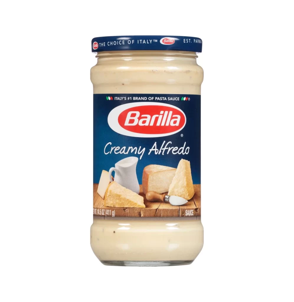 Barilla Creamy Alfredo Sauce Blue White