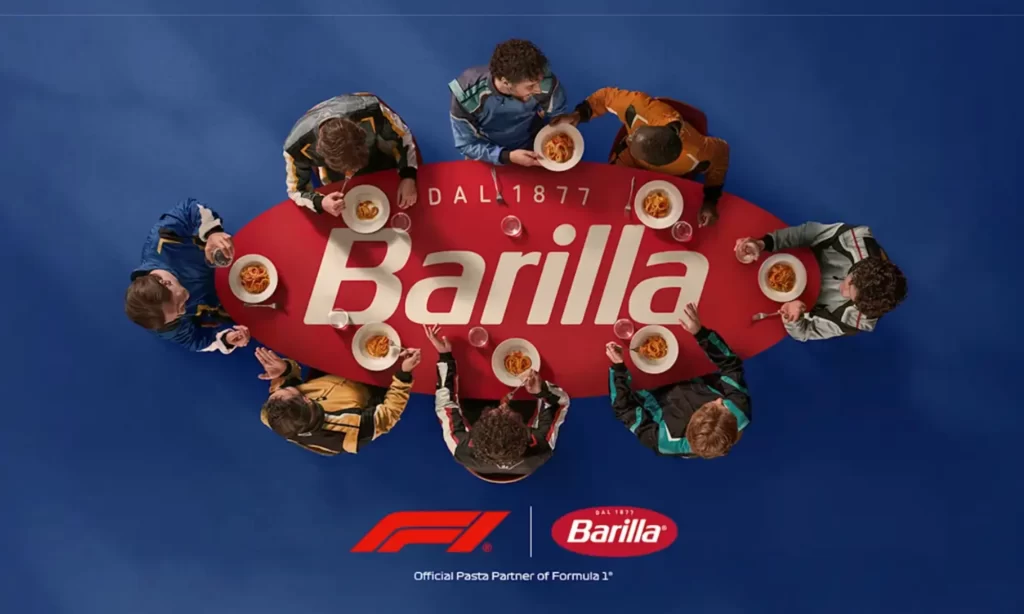Barilla Formula1 Red Blue Racing Pasta