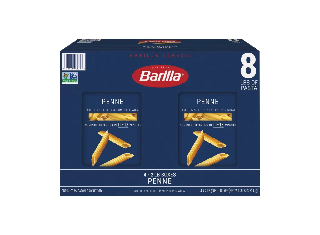 Barilla Pasta Blue Red White Classic