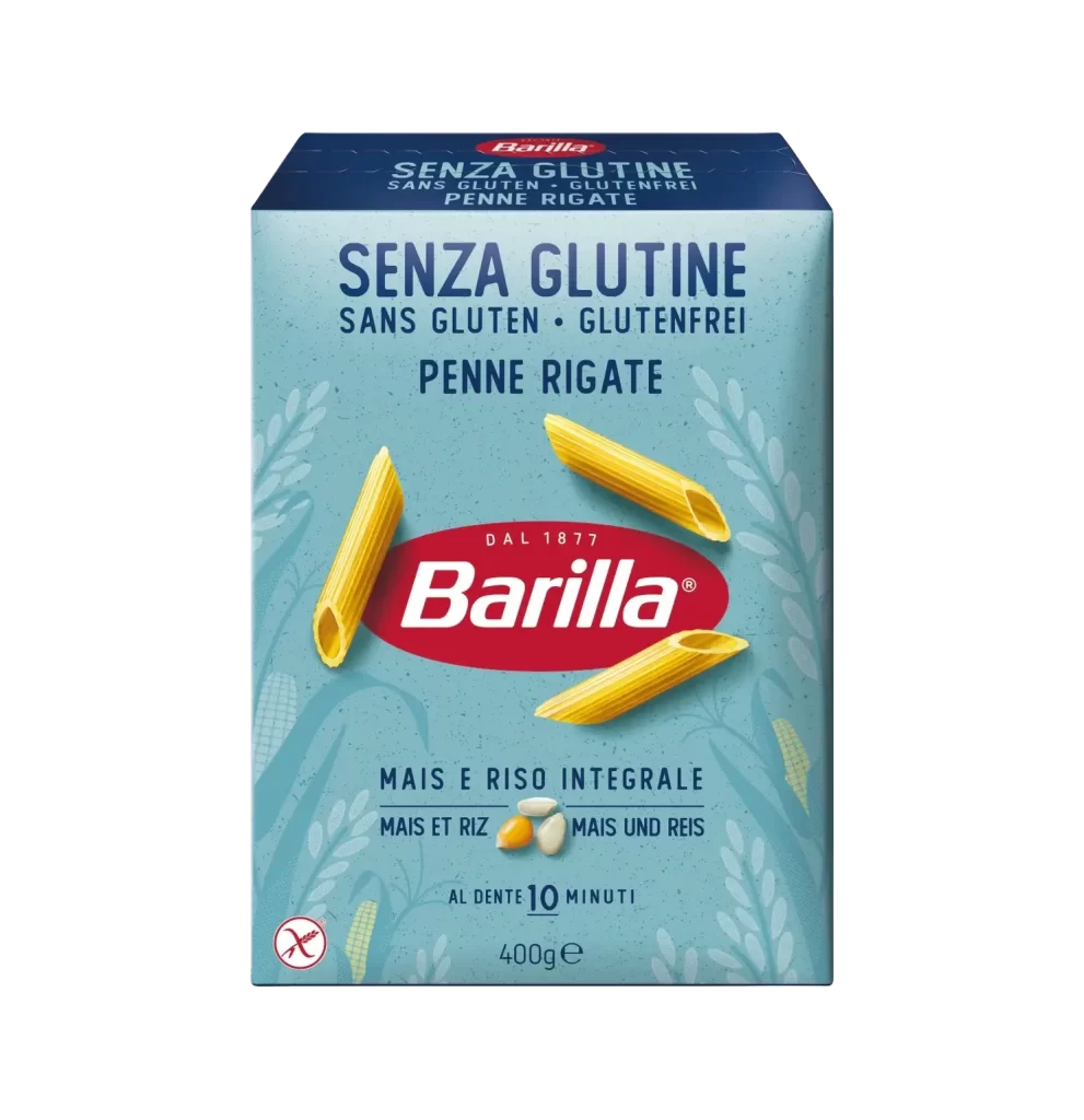 Barilla Pasta Gluten Free Blue Yellow