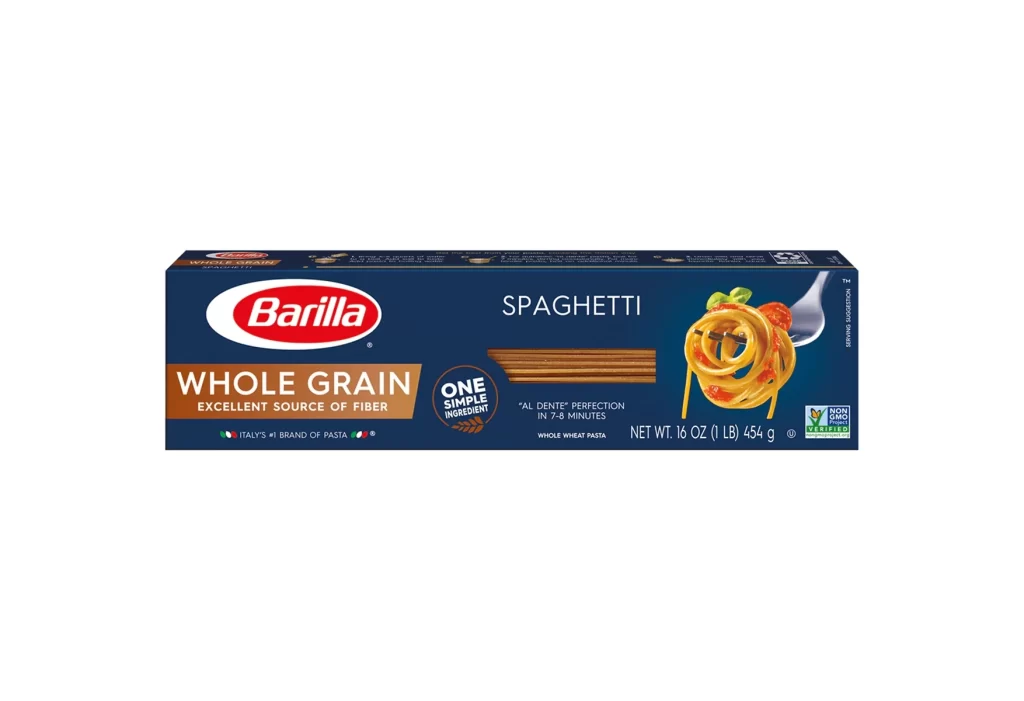 Barilla Spaghetti Whole Grain Blue Brown