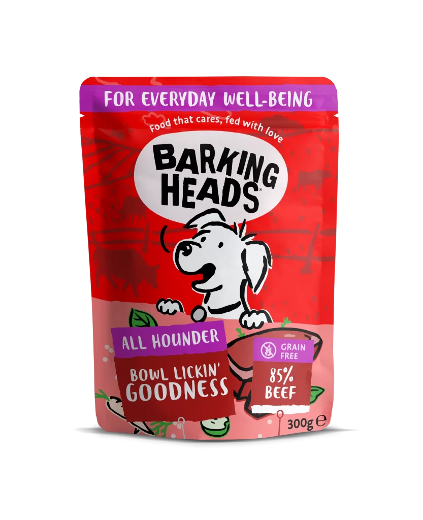 Barking Heads All Hounder Bowl Lickin’ Packaging