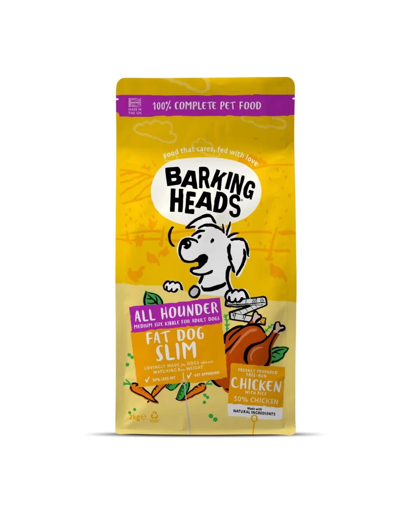 Barking Heads All Hounder Fat Dog Packaging
