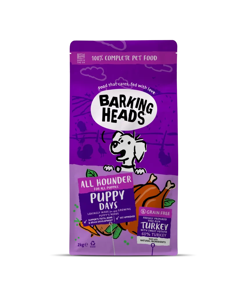 Barking Heads All Hounder Puppy Days Packaging