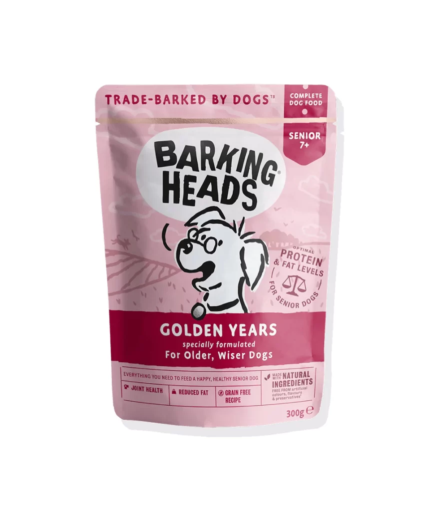 Barking Heads Golden Years Packaging