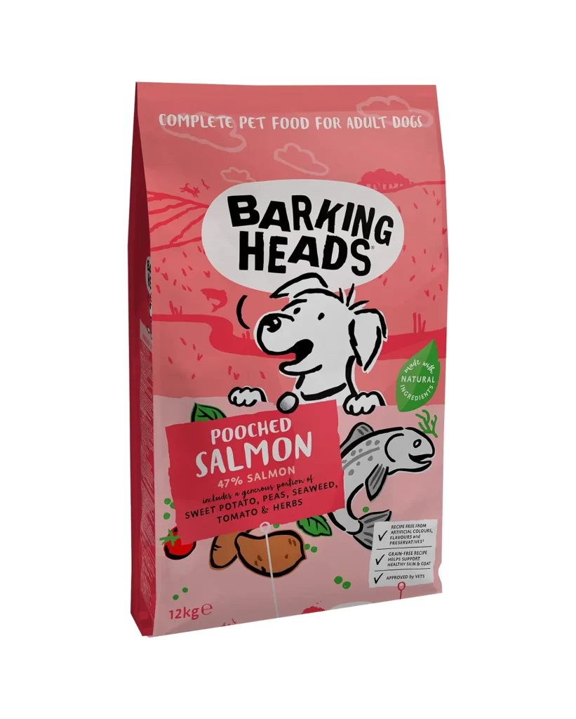 Barking Heads Pooched Salmon Packaging