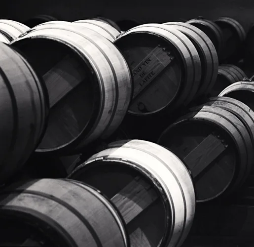 Barrels High Contrast Textured Dramatic Atmospheric