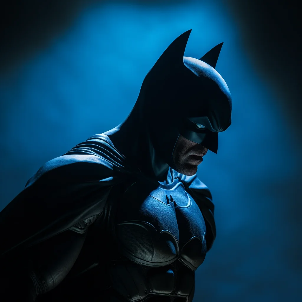 batman blue silhouette photography