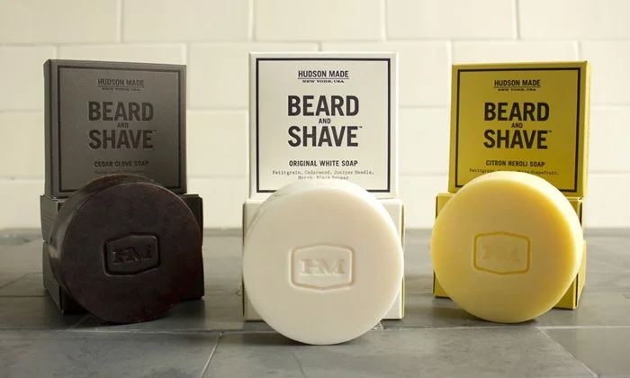 Beard Shave Soap Box Cedar Clove Citron Neroli