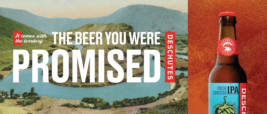 Beer Deschutes IPA Landscape Packaging