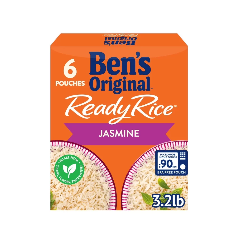 Ben’s Original ReadyRice Jasmine Orange Purple