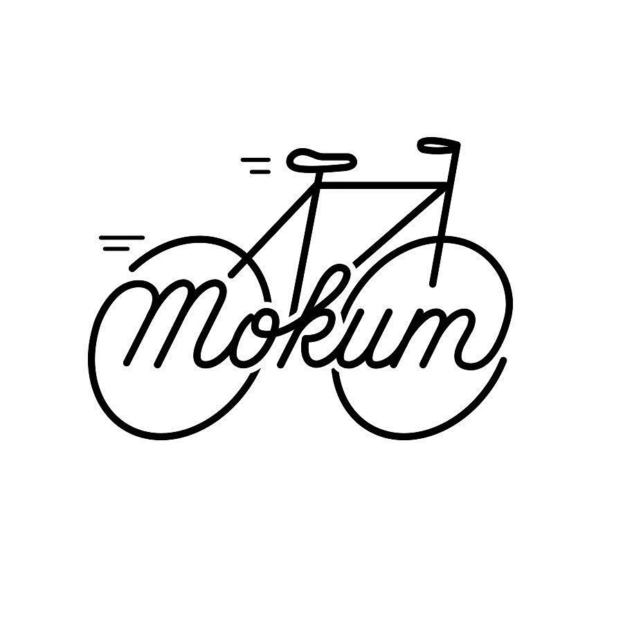 Bicycle Black White Logo