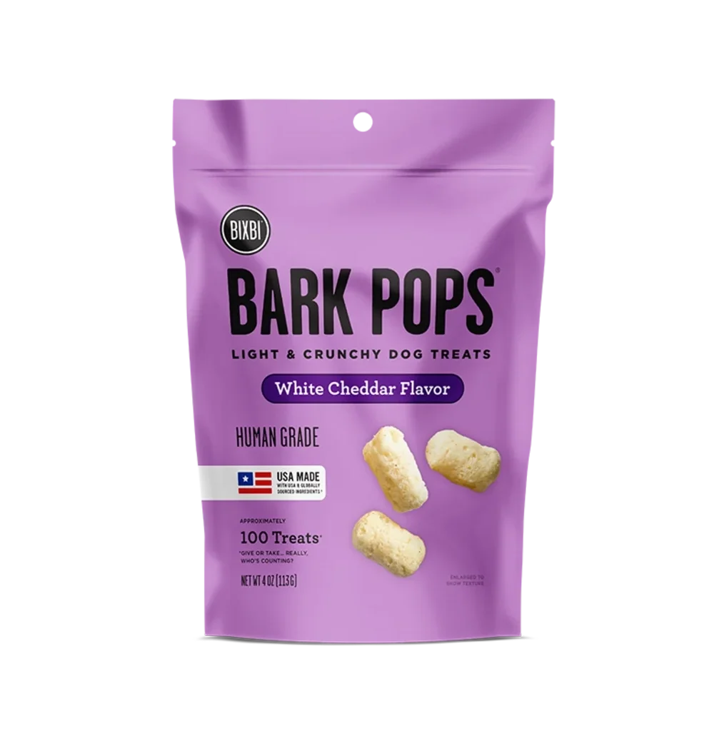 Bixbi Bark Pops Crunchy Dog Packaging