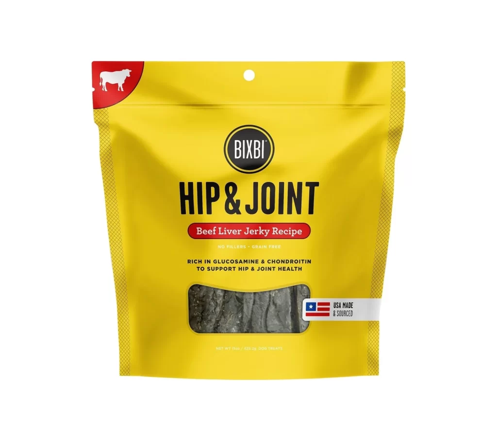 Bixbi HIP JOINT Beef Liver Packaging