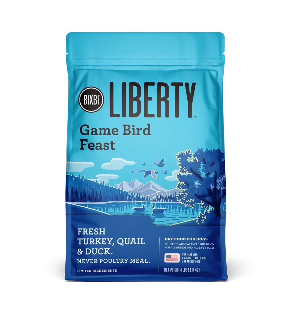 Bixbi Liberty Game Bird Feast Packaging