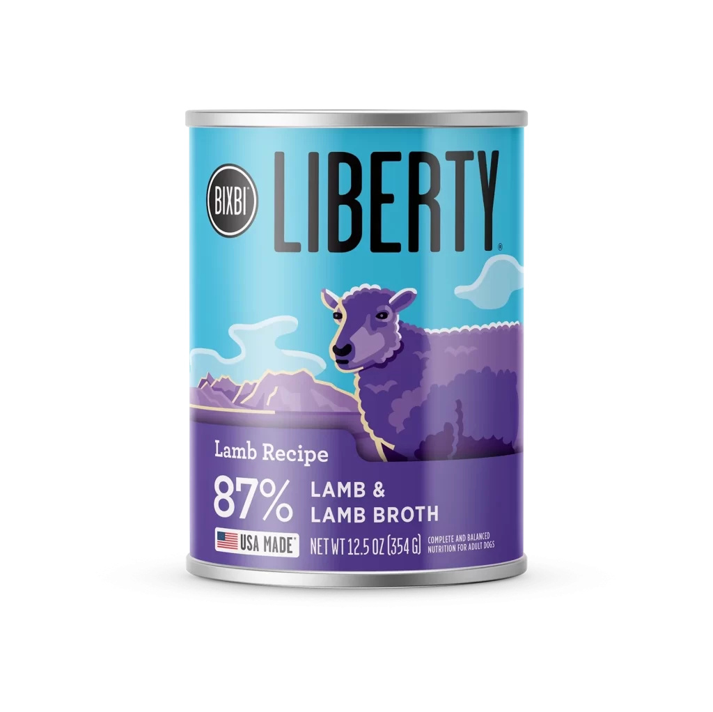 Bixbi Liberty Lamb Can Packaging