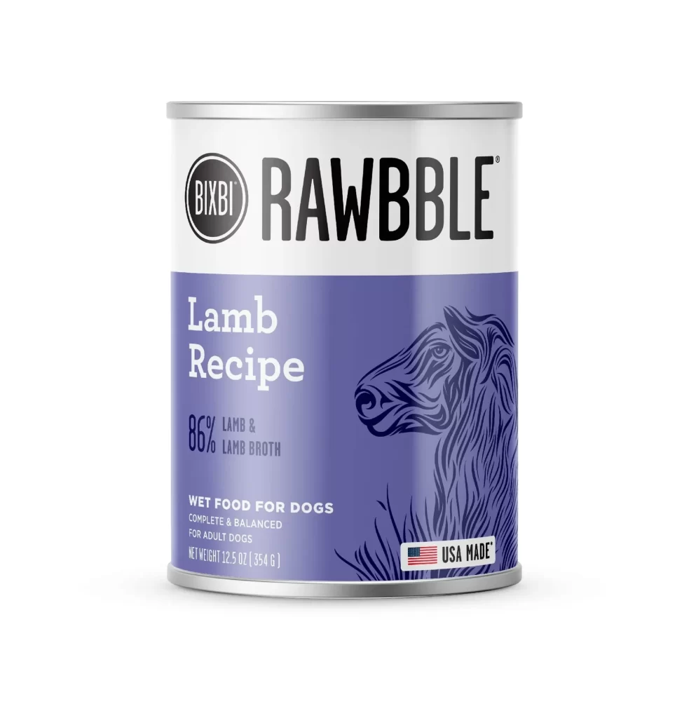 Bixbi Rawbble Lamb Can Packaging