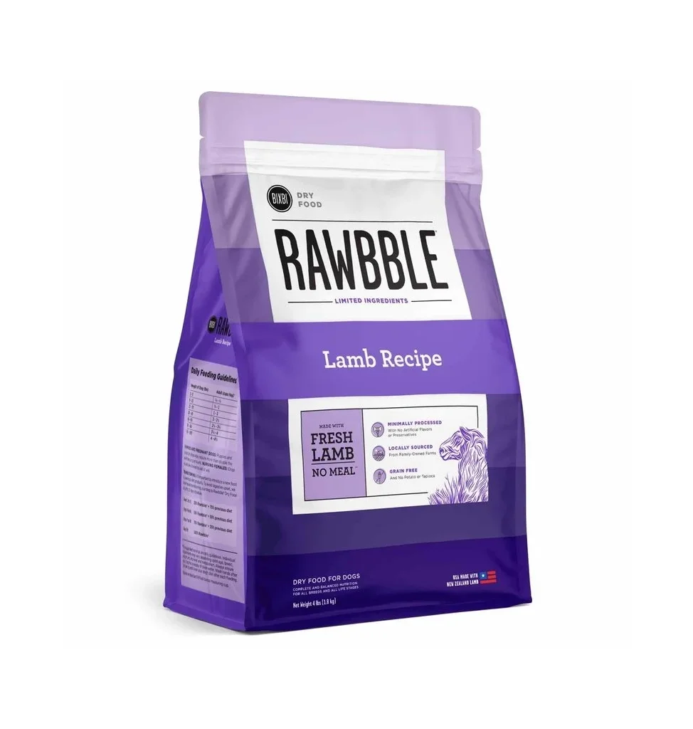 Bixbi RAWBBLE Lamb Packaging 2