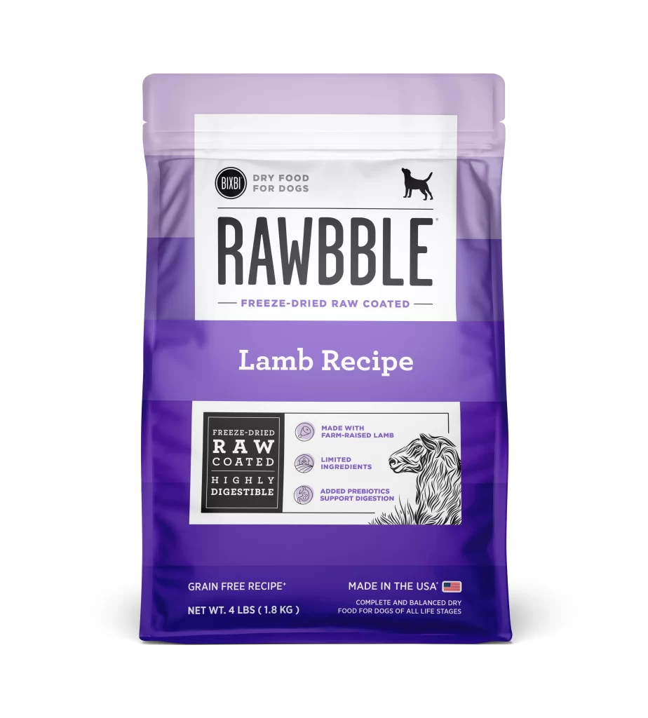 Bixbi RAWBBLE Lamb Packaging 4