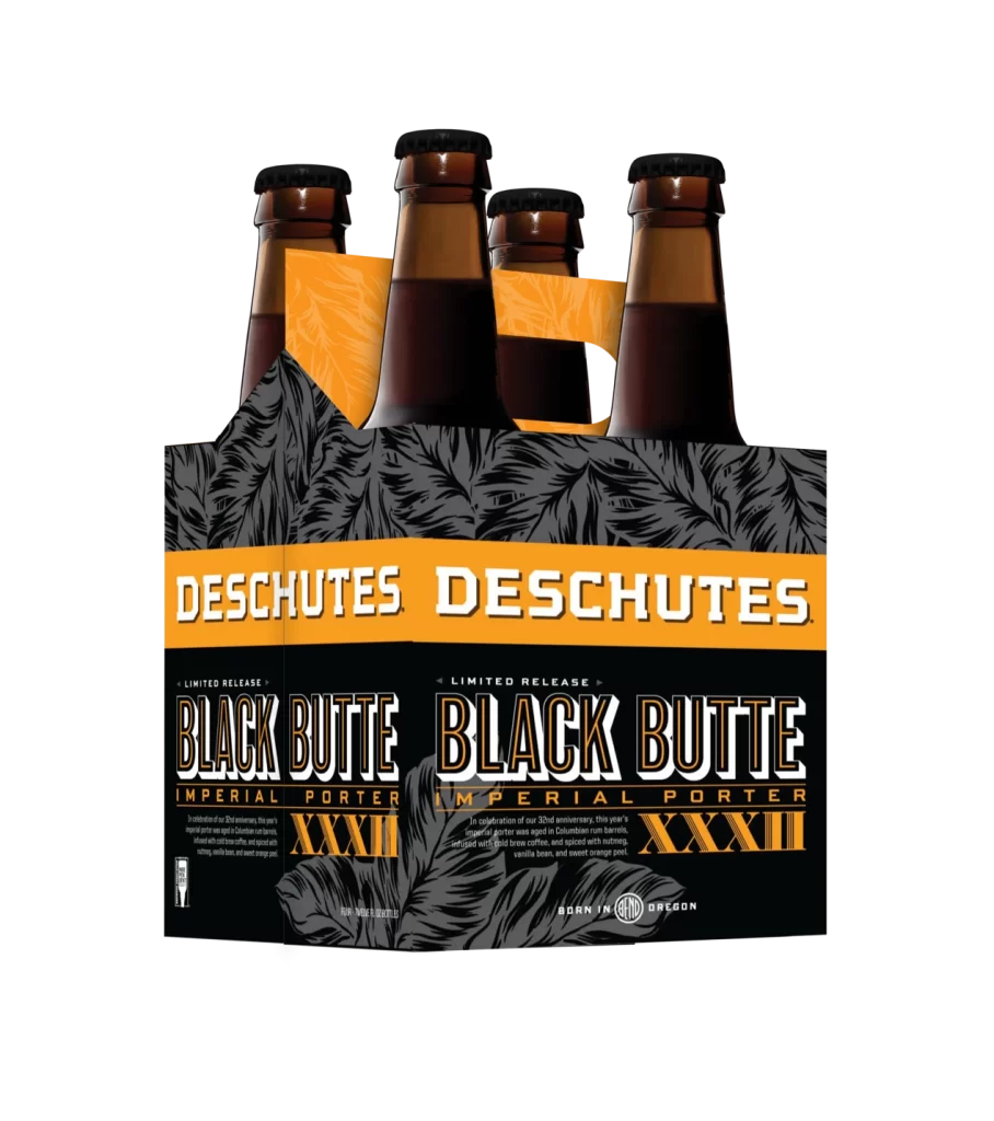Black Butte Porter Dark Brown Packaging