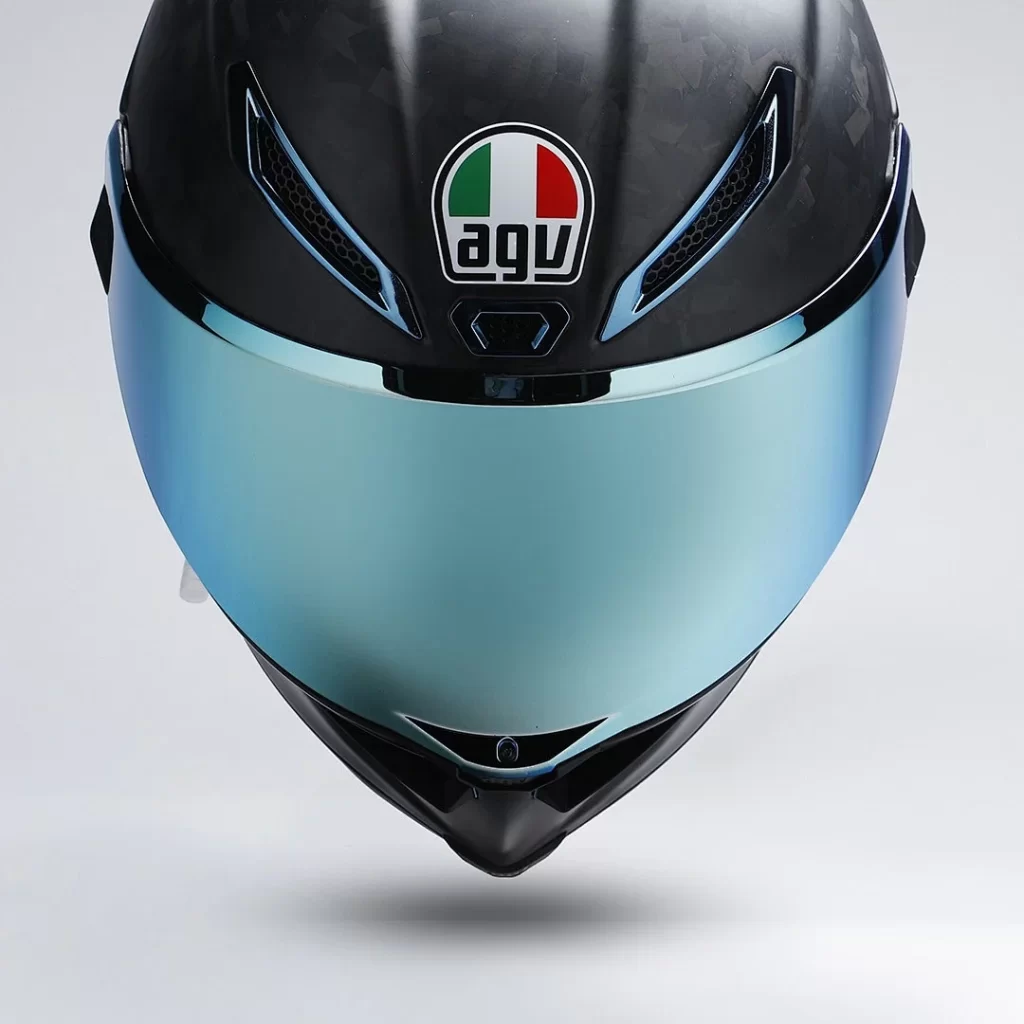 Black Camouflage Agv Logo Helmet Motorcycle
