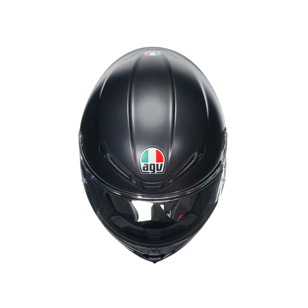 Black Glossy Helmet Side Profile