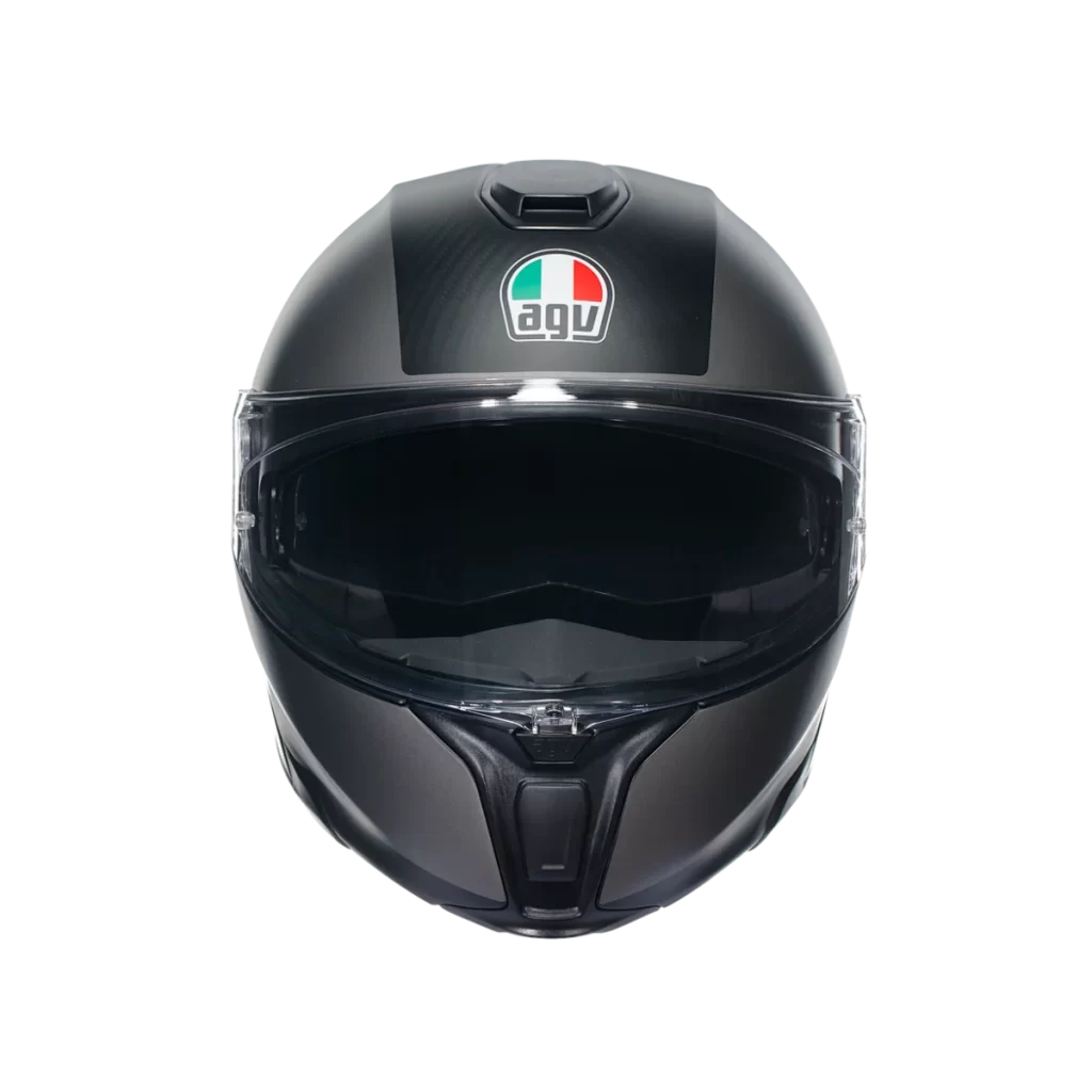 Black Glossy Helmet Three Quarter